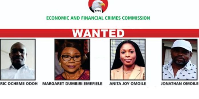 EFCC Declares Emefiele’s wife, 3 Others Wanted, EFCC Declares Emefiele’s wife, 3 Others Wanted